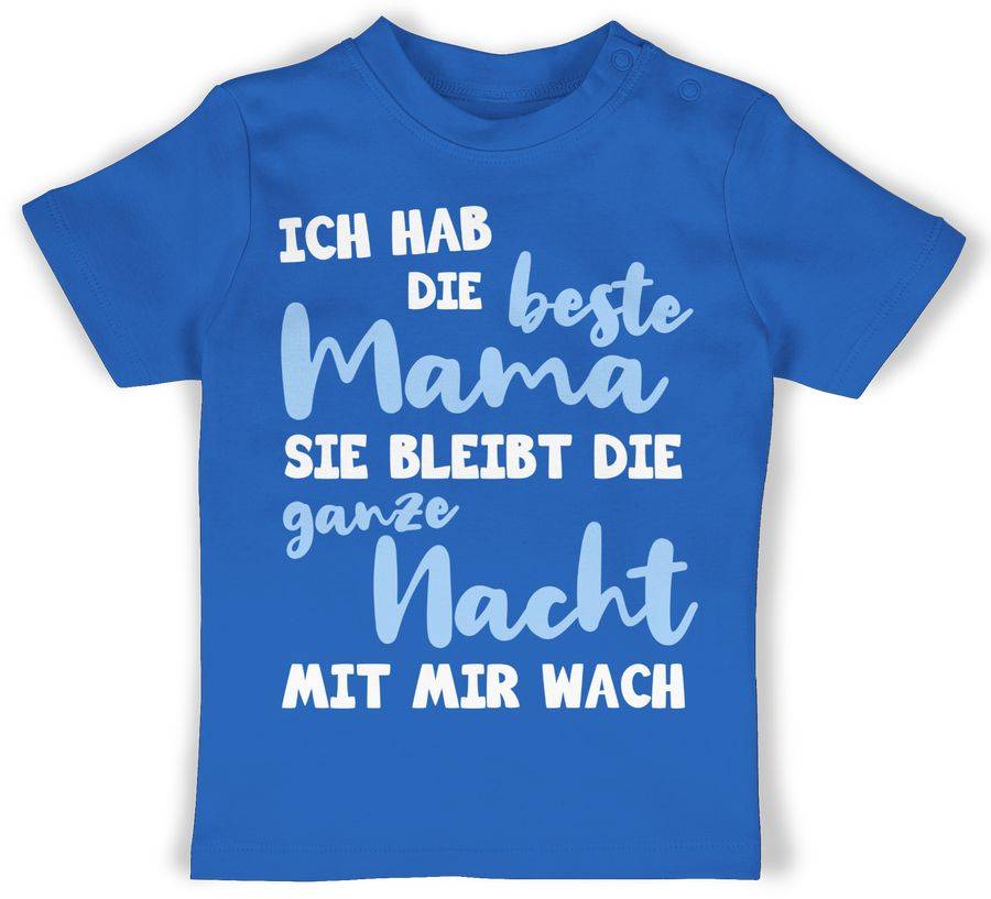 Shirtracer Ich hab die beste Mama blau: Tshirt Gym Bag Shirtracer