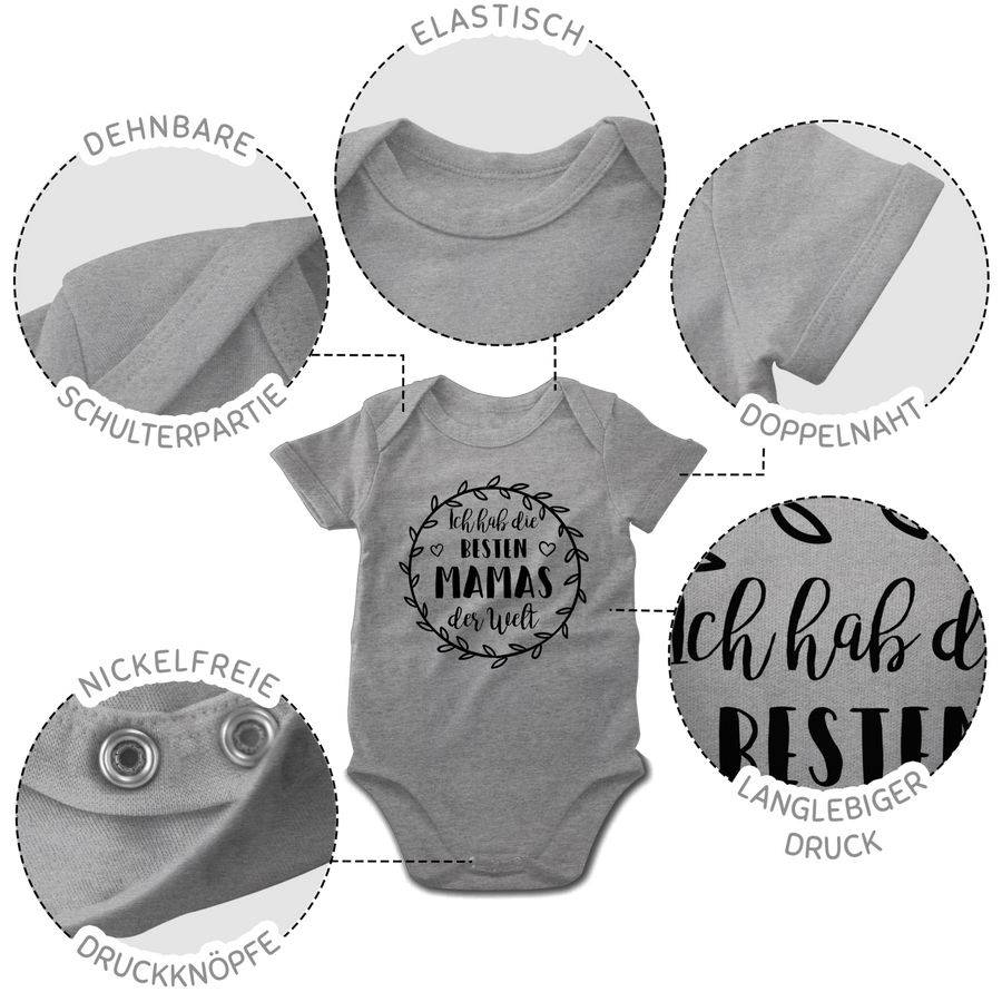 Shirtracer Ich Hab Die Besten Mamas Der Welt Shirts & Mehr Shirtracer