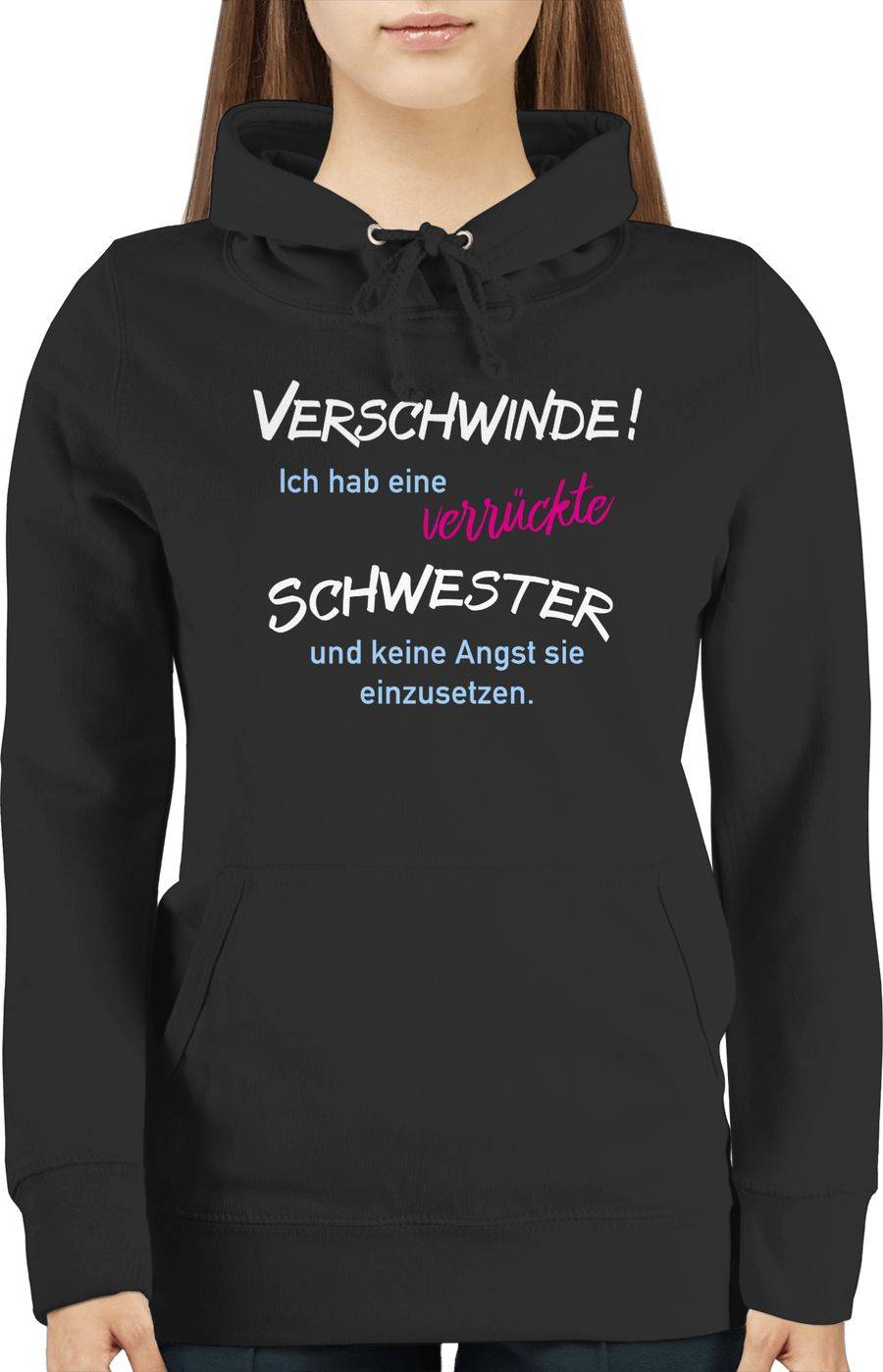 Shirtracer Ich Hab Eine Verrückte Schwester: T-Shirt Gym Bag Shirtracer