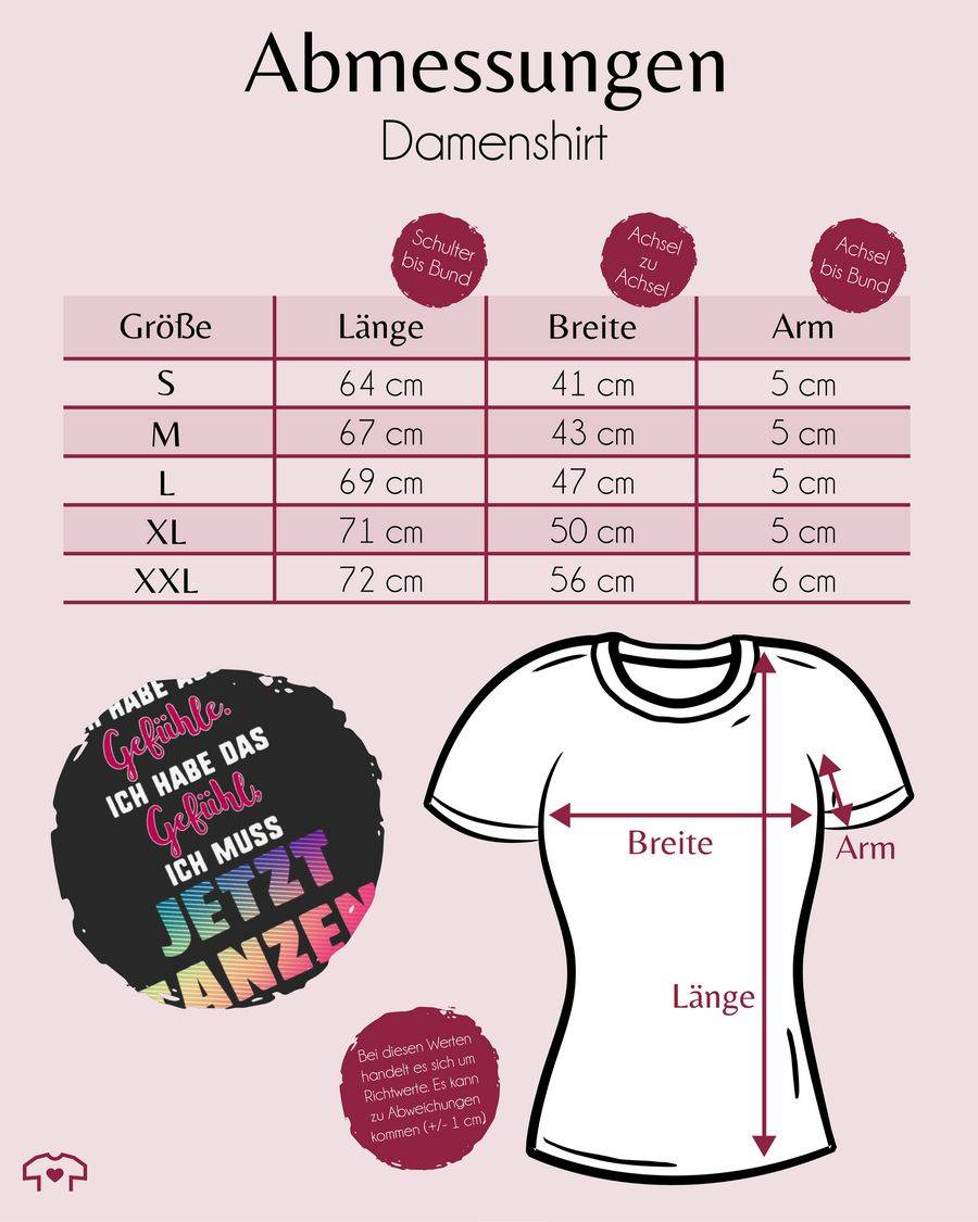 Shirtracer Ich Habe Auch Gefühle. Ich Habe Das Gefühl, Ich Muss Jetzt Tanzen!: Tshirt Gym B Shirtracer