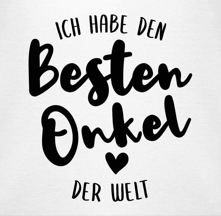 Shirtracer Ich Habe Den Besten Onkel Der Welt Schwarz: T-Shirt Gym Bag Shirtracer