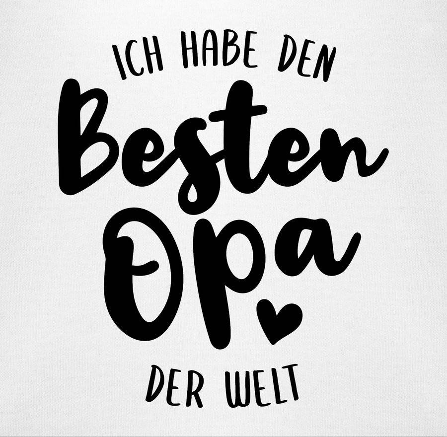 Shirtracer Ich Habe Den Besten Opa Der Welt Schwarz Shirts & Mehr Shirtracer