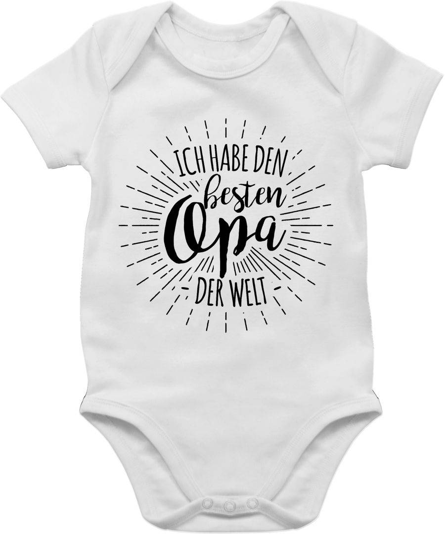 Shirtracer Ich habe den besten Opa der Welt: T-Shirt Turnbeutel Shirtracer