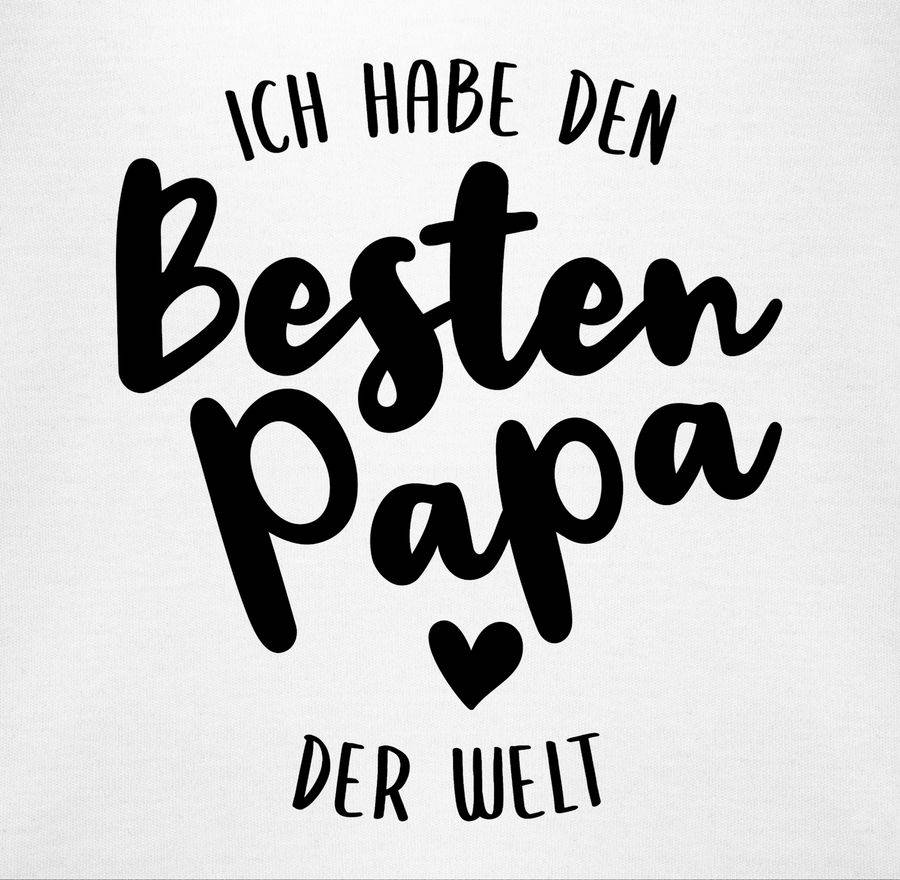 Shirtracer Ich Habe Den Besten Papa Der Welt Schwarz: Tshirt Gym Bag Shirtracer