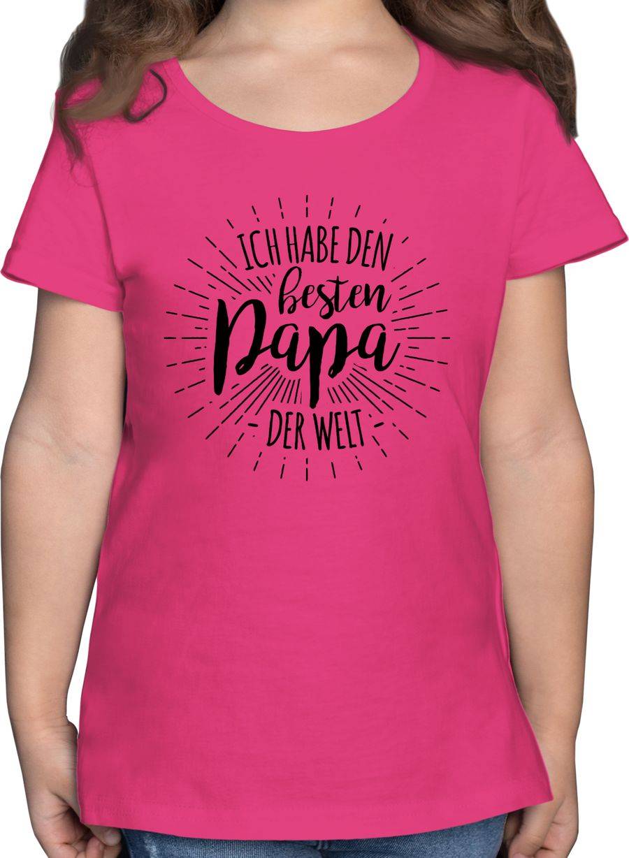 Shirtracer Ich habe den besten Papa der Welt: Tshirt Rucksack Shirtracer