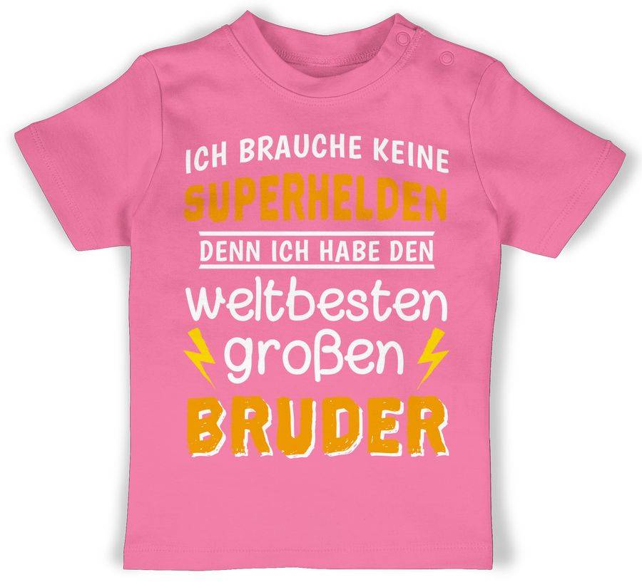 Shirtracer Ich habe den weltbesten großen Bruder: Tshirt Turnbeutel Shirtracer