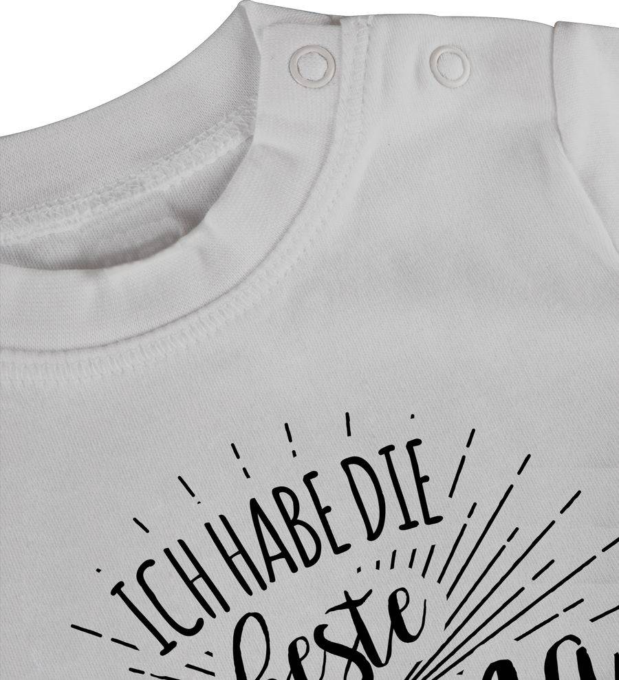 Shirtracer Ich Habe Die Beste Mama Der Welt - Name: T-Shirt Turnbeutel Shirtracer