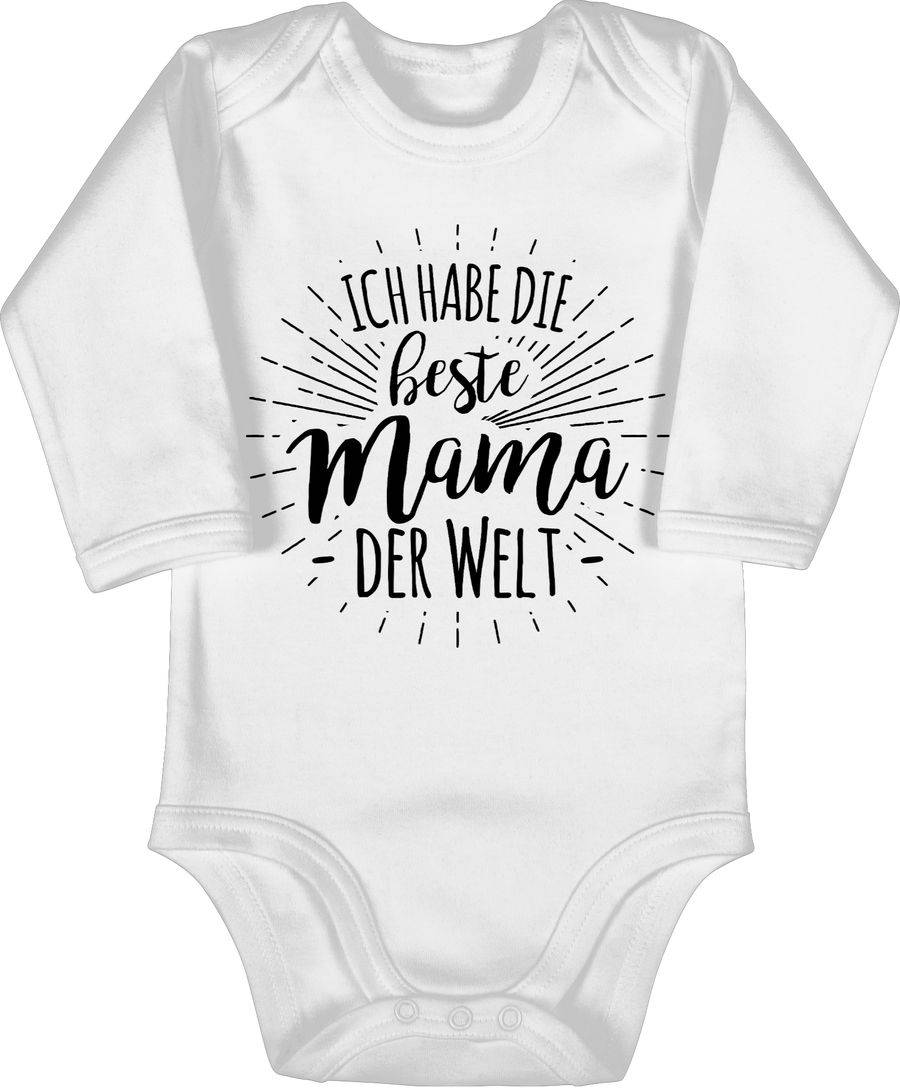 Shirtracer Ich habe die beste Mama der Welt Shirts & Mehr Shirtracer
