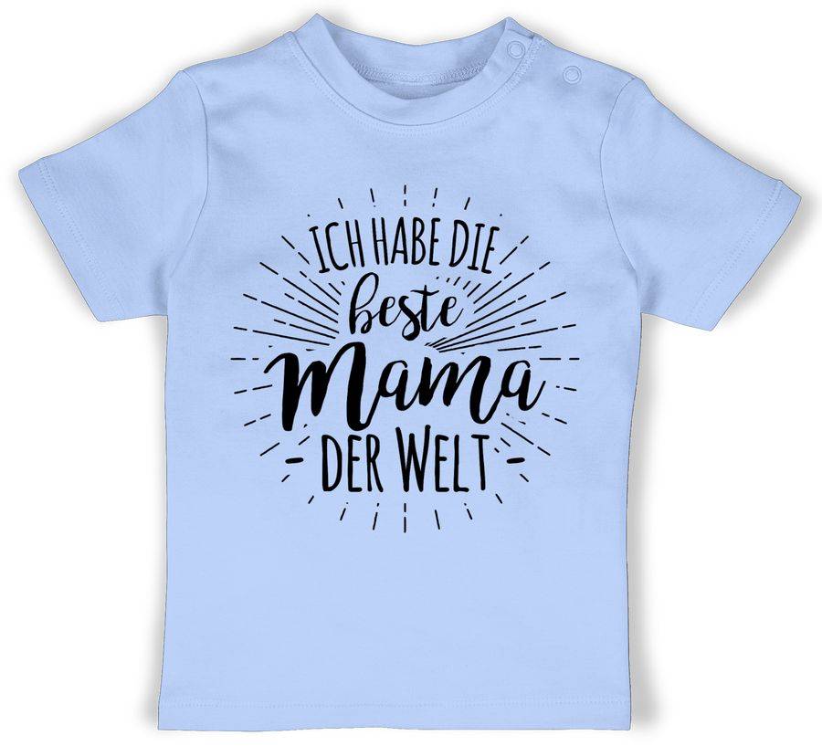 Shirtracer Ich habe die beste Mama der Welt Shirts & Mehr Shirtracer