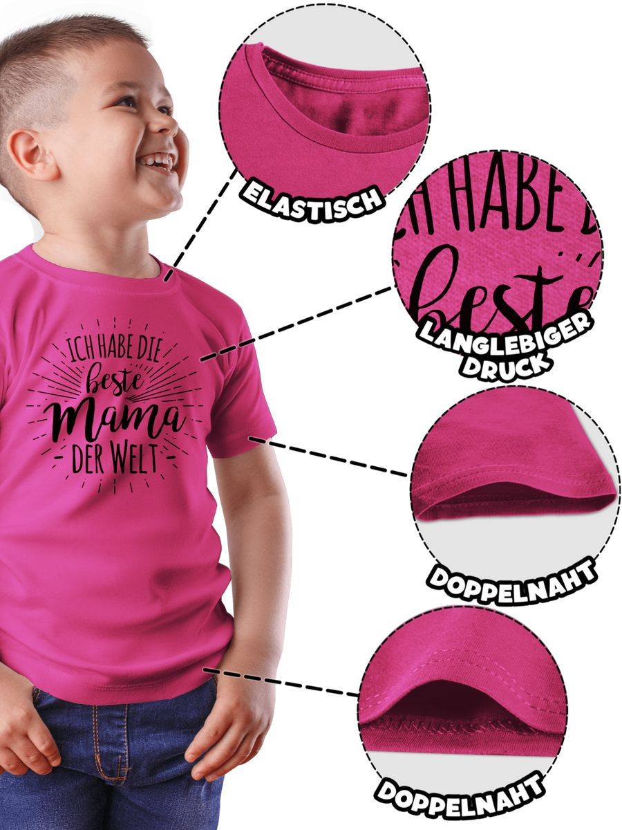 Shirtracer Ich Habe Die Beste Mama Der Welt Shirts & Mehr Shirtracer