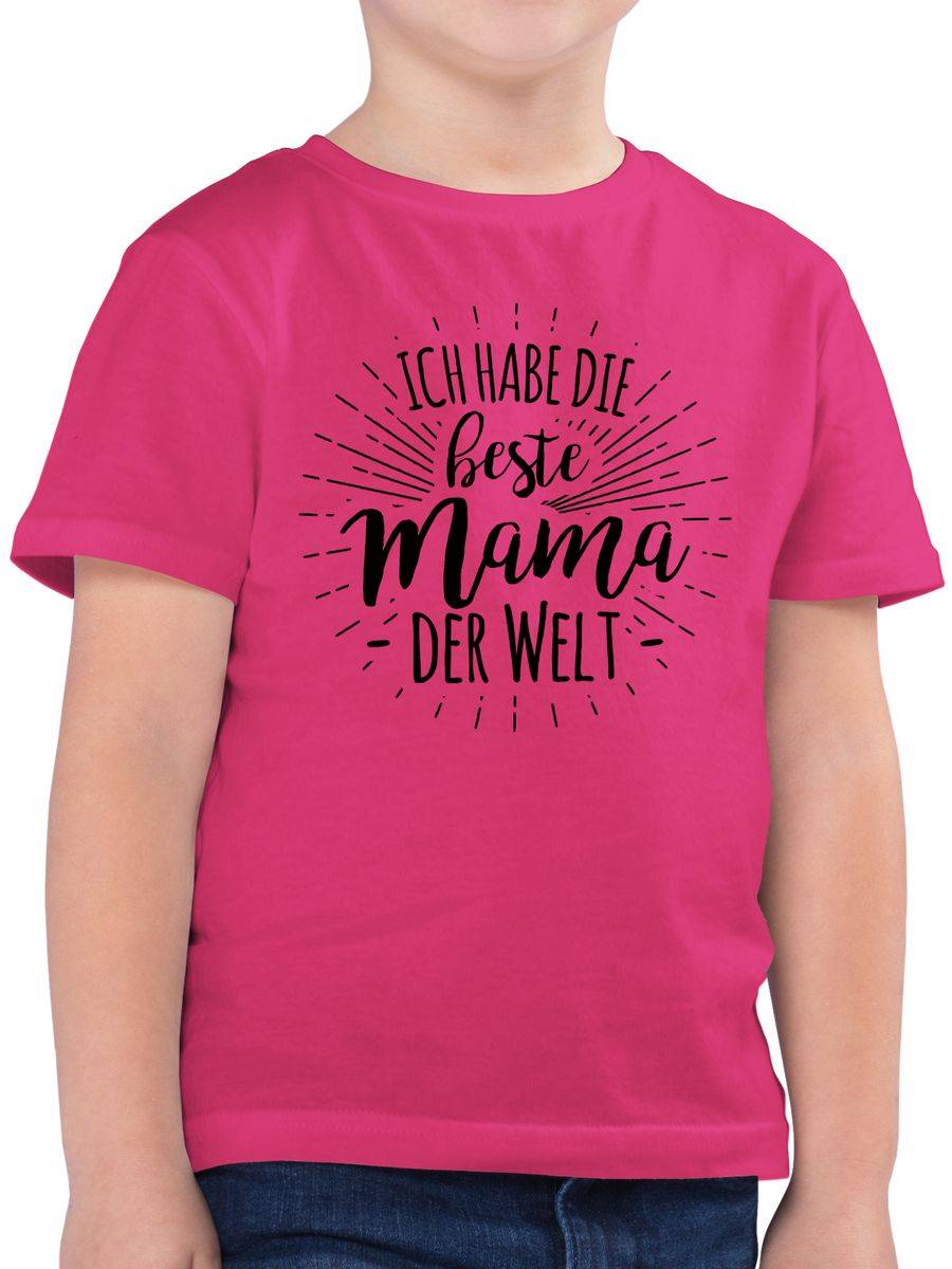 Shirtracer Ich habe die beste Mama der Welt Shirts & Mehr Shirtracer