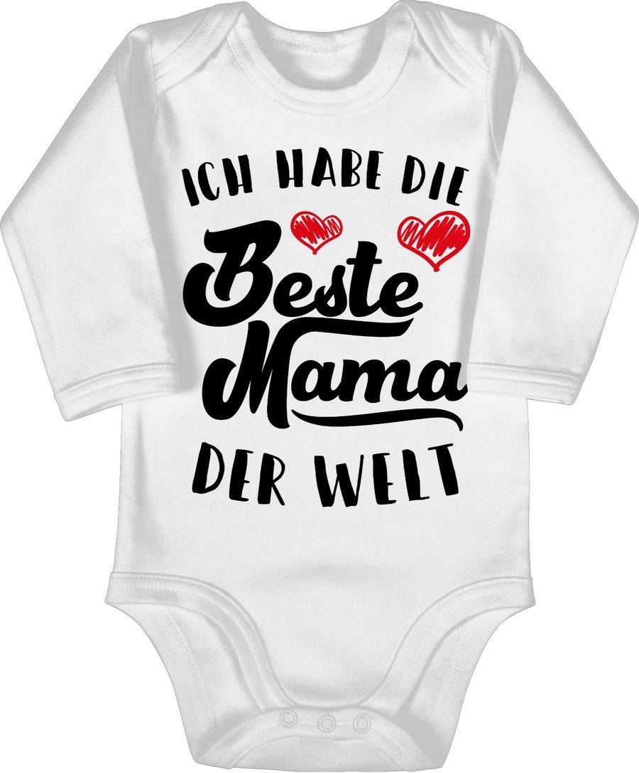 Shirtracer Ich habe die Beste Mama der Welt: T-Shirt Turnbeutel Shirtracer