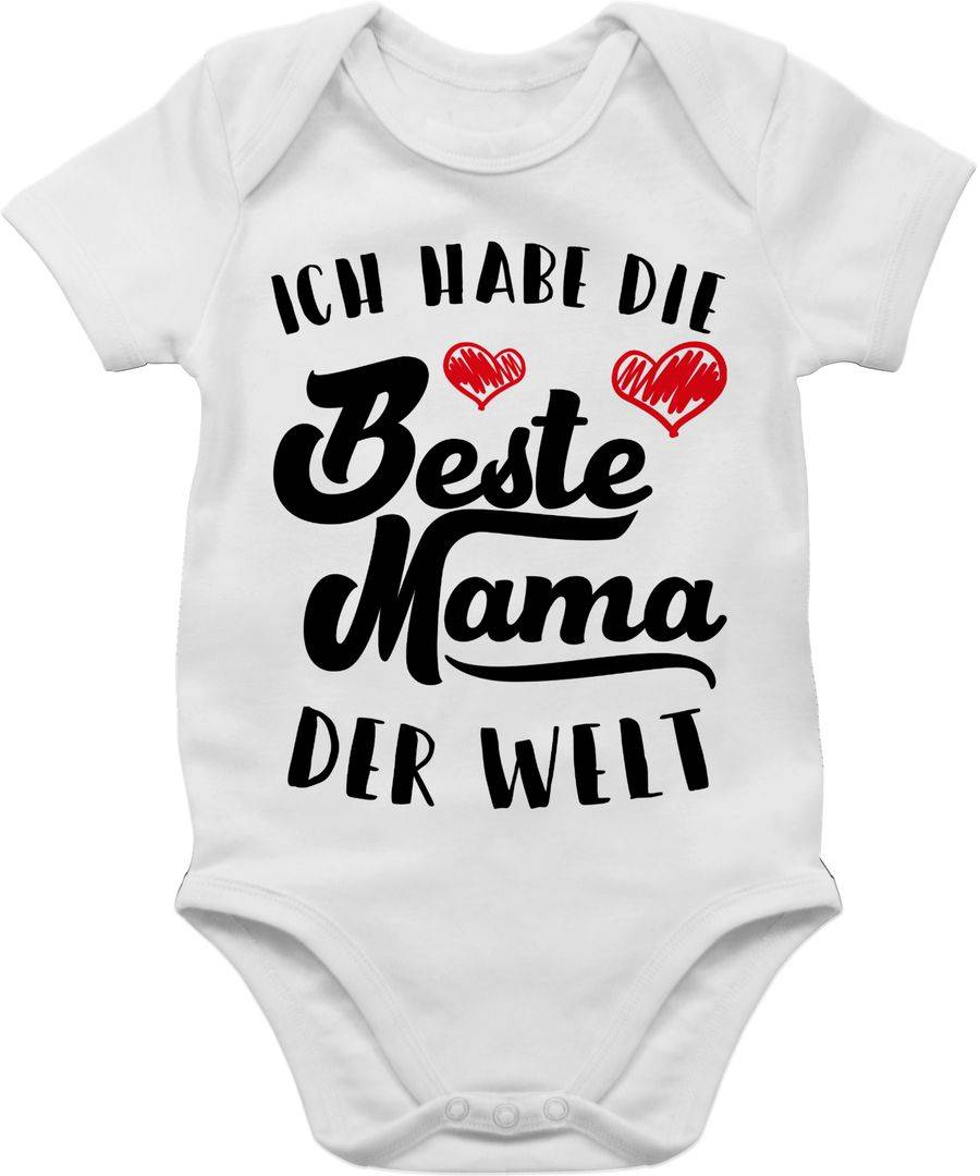 Shirtracer Ich habe die Beste Mama der Welt: T-Shirt Turnbeutel Shirtracer