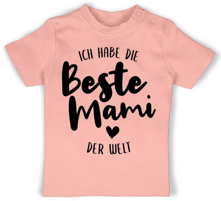Shirtracer Ich habe die beste Mami der Welt schwarz Shirts & Mehr Shirtracer