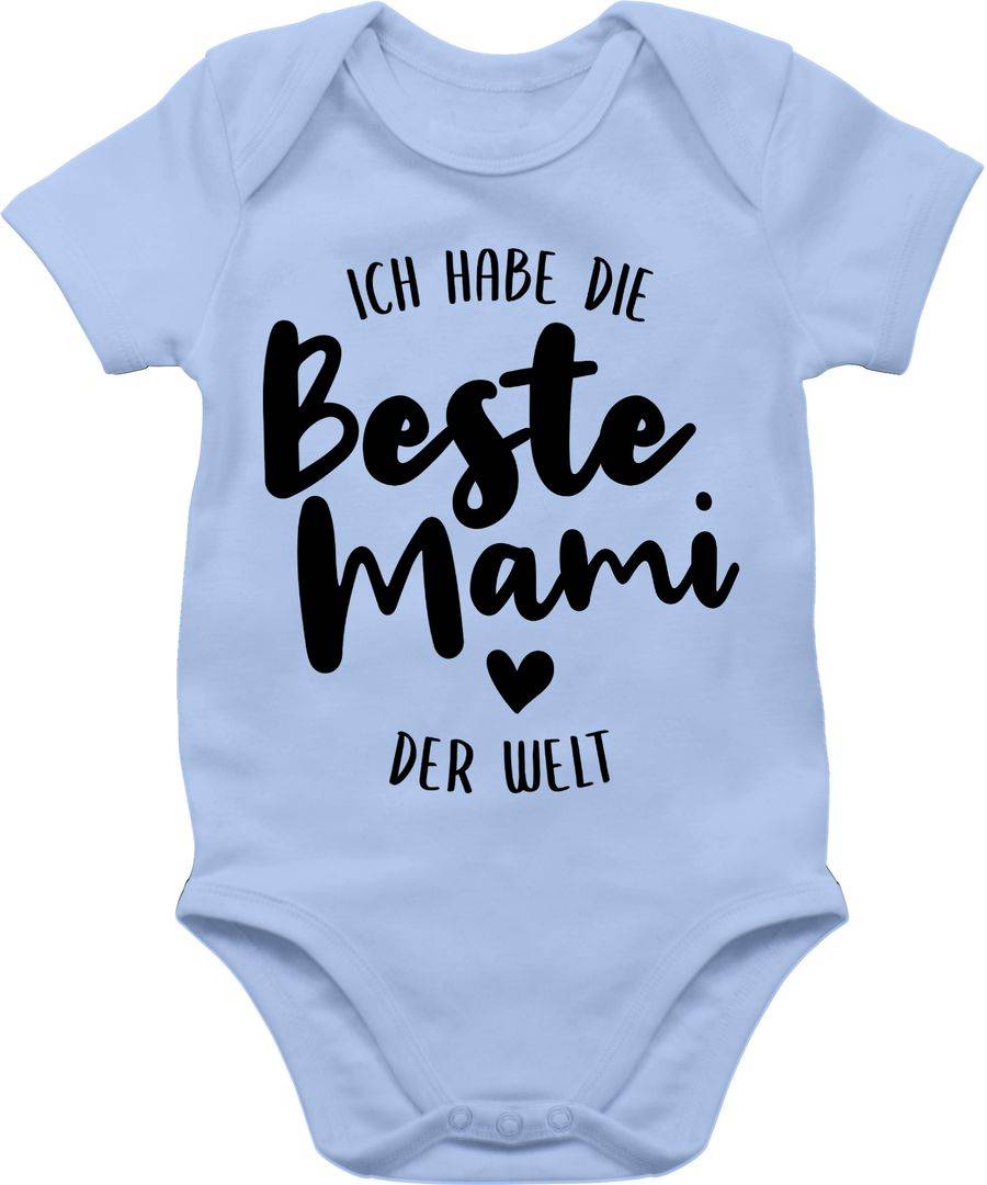Shirtracer Ich habe die beste Mami der Welt schwarz Shirts & Mehr Shirtracer