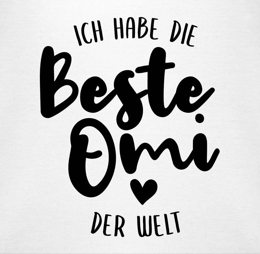 Shirtracer Ich Habe Die Beste Omi Der Welt Schwarz: T-Shirt Gym Bag Shirtracer