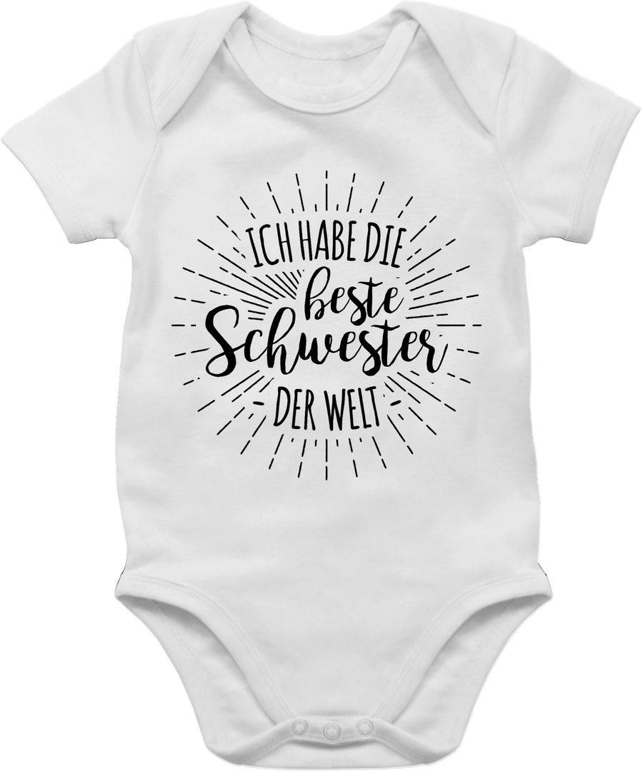 Shirtracer Ich habe die beste Schwester der Welt: Tshirt Turnbeutel Shirtracer