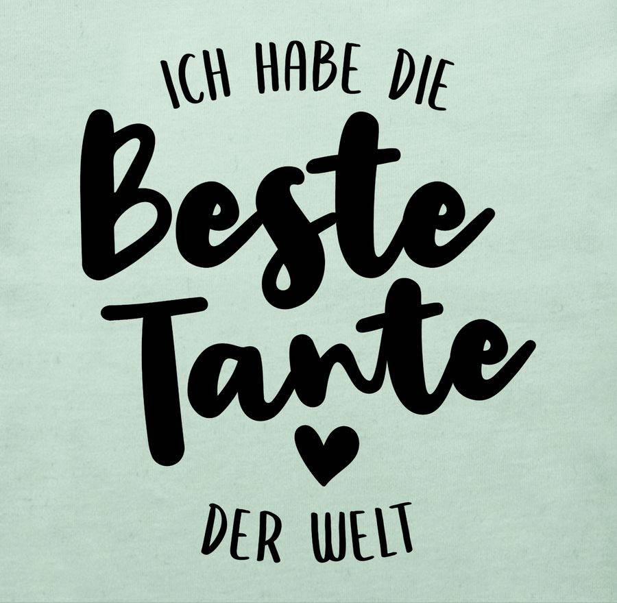 Shirtracer Ich Habe Die Beste Tante Der Welt Schwarz Shirts & Mehr Shirtracer