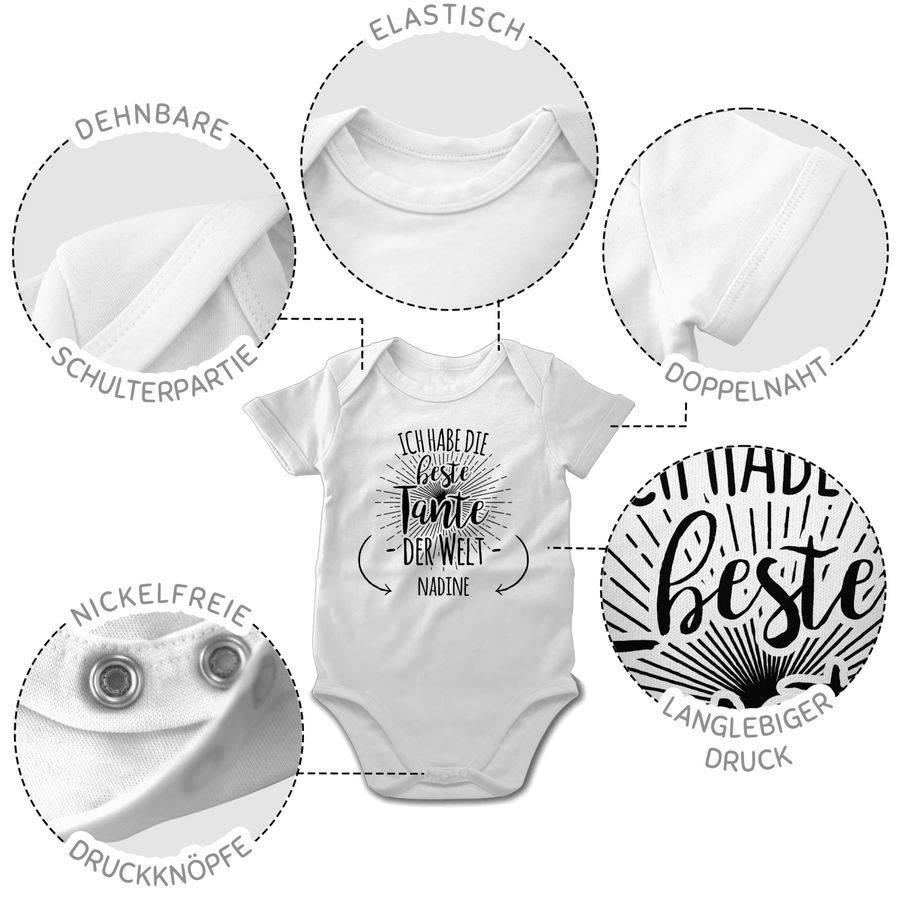 Shirtracer Ich Habe Die Beste Tante Der Welt - Tante Ist Die Beste - Für Die Beste Tante Ge Shirtracer