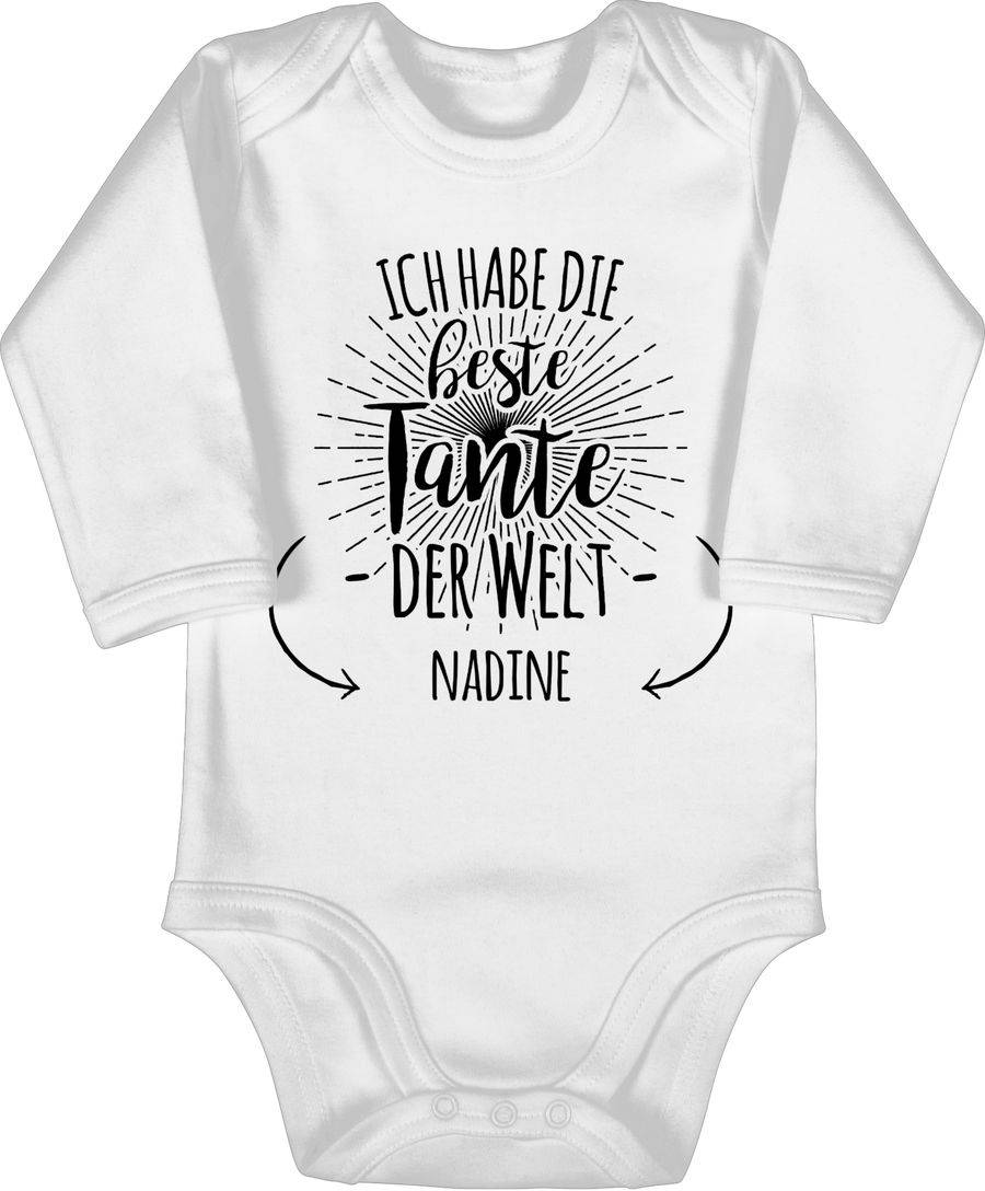 Shirtracer Ich habe die beste Tante der Welt - Tante ist die Beste - Für die beste Tante Ge Shirtracer