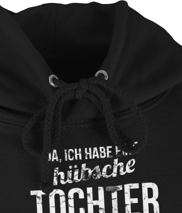 Shirtracer Ich Habe Eine Hübsche Tochter: Tshirt Turnbeutel Shirtracer