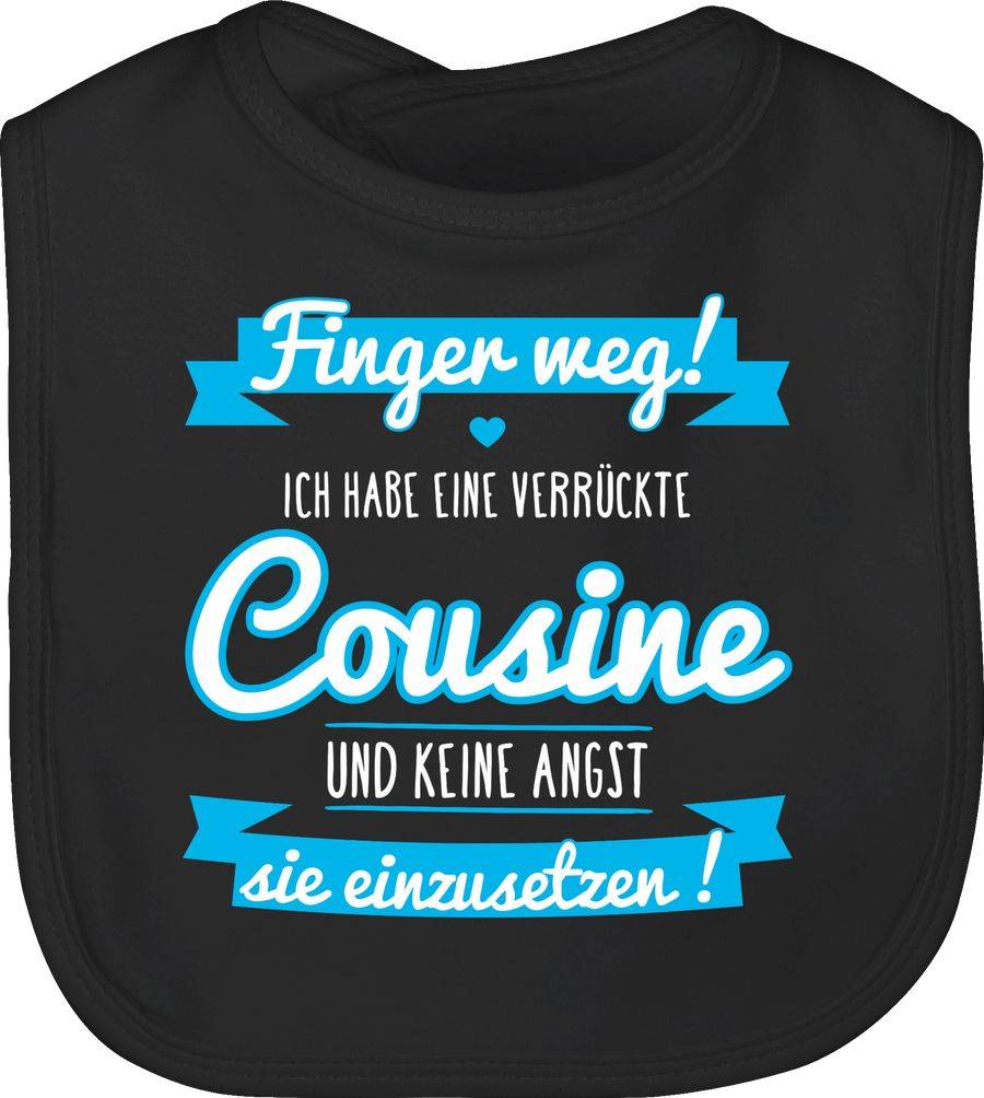 Shirtracer Ich habe eine verrückte Cousine blau: T-Shirt Gym Bag Shirtracer