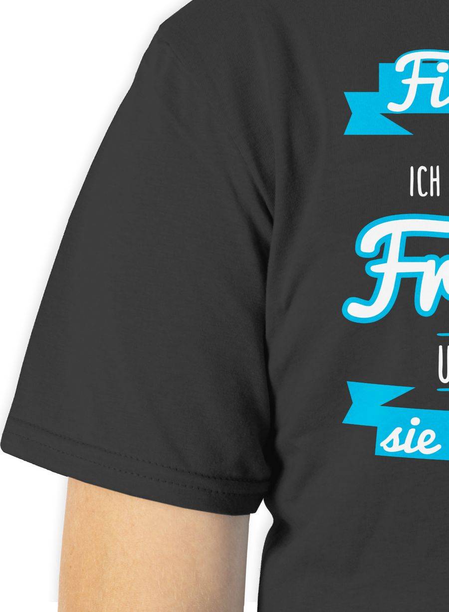 Shirtracer Ich Habe Eine Verrückte Freundin Blau Shirts & Mehr Shirtracer