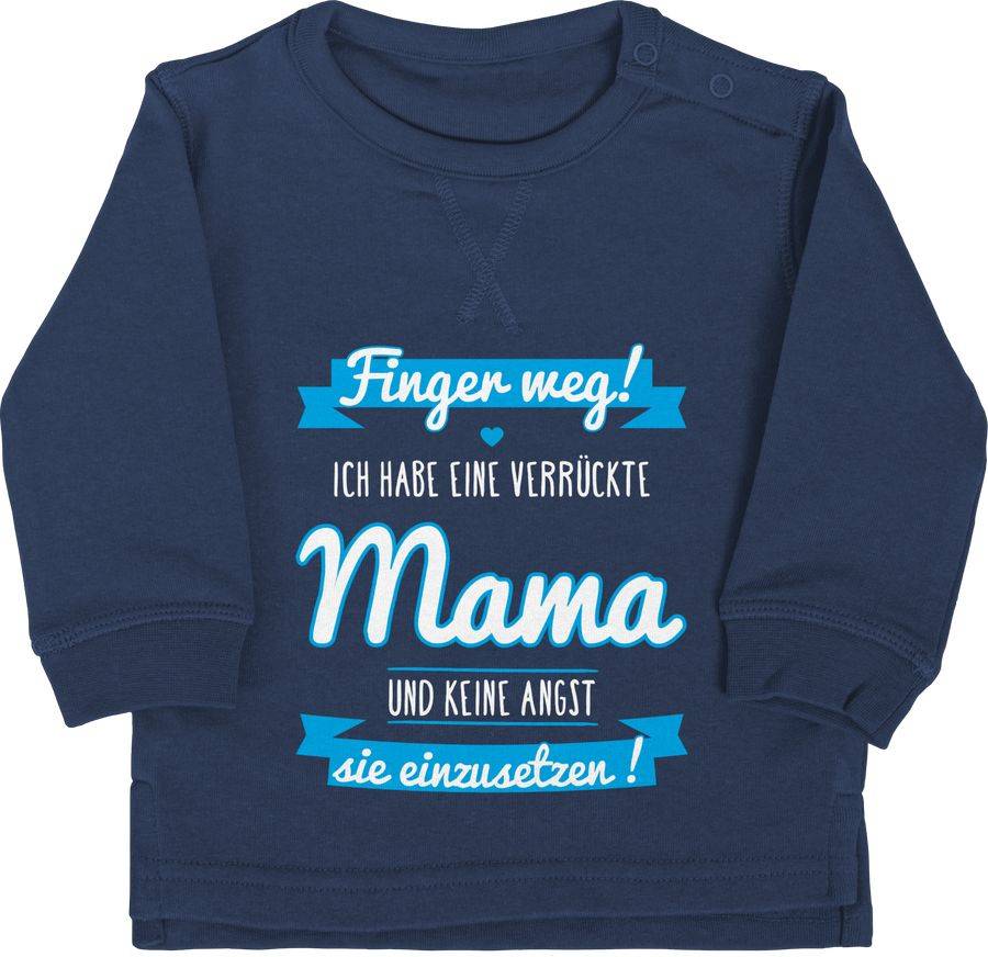 Shirtracer ich habe eine verrückte Mama blau Shirts & Mehr Shirtracer