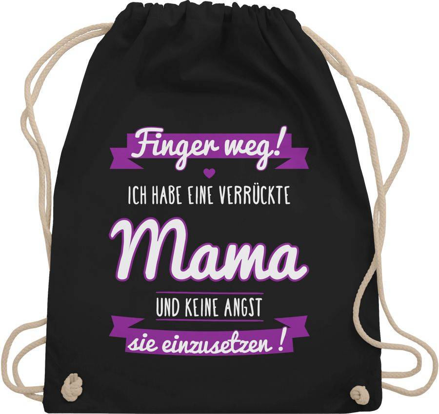 Shirtracer Ich habe eine verrückte Mama lila Shirts & Mehr Shirtracer