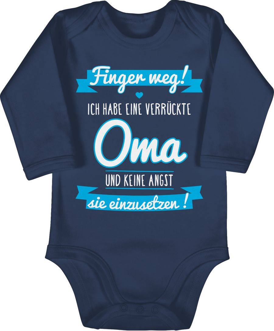 Shirtracer Ich habe eine verrückte Oma blau Shirts & Mehr Shirtracer