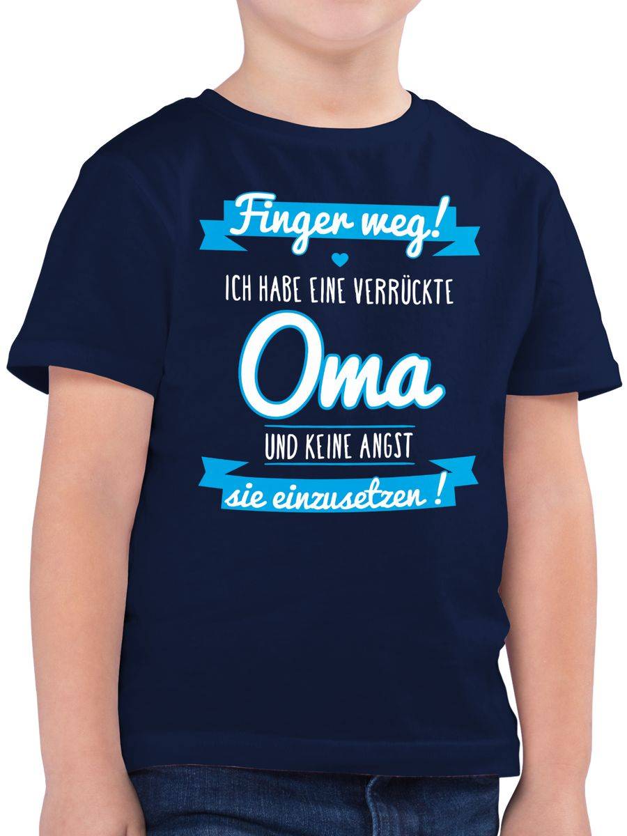 Shirtracer Ich habe eine verrückte Oma blau Shirts & Mehr Shirtracer