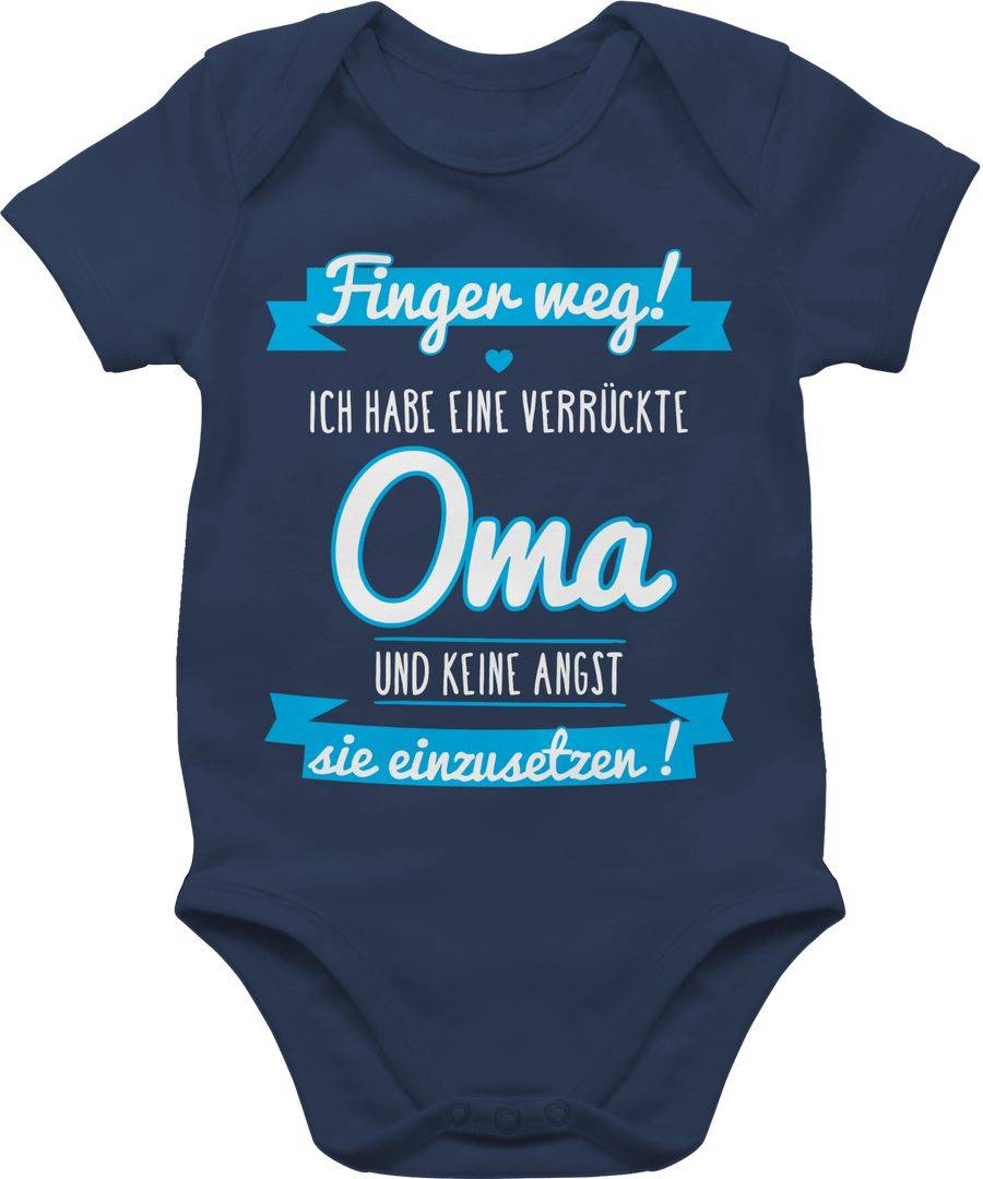 Shirtracer Ich habe eine verrückte Oma blau Shirts & Mehr Shirtracer