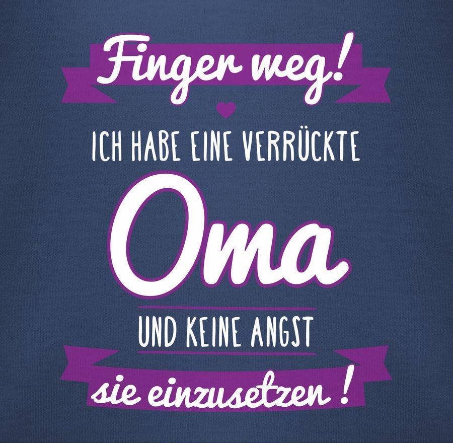 Shirtracer Ich Habe Eine Verrückte Oma Lila Shirts & Mehr Shirtracer