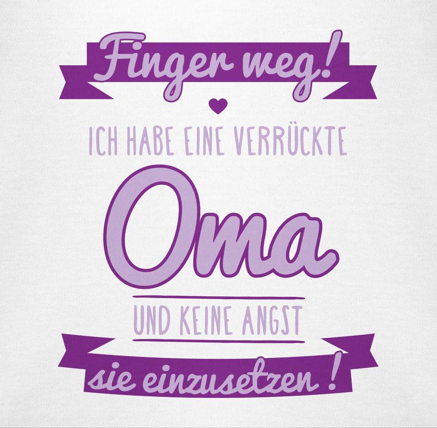 Shirtracer Ich Habe Eine Verrückte Oma-lila Shirts & Mehr Shirtracer