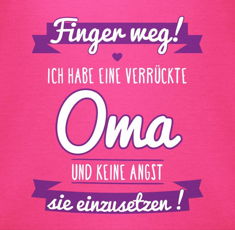 Shirtracer Ich Habe Eine Verrückte Oma Lila Shirts & Mehr Shirtracer