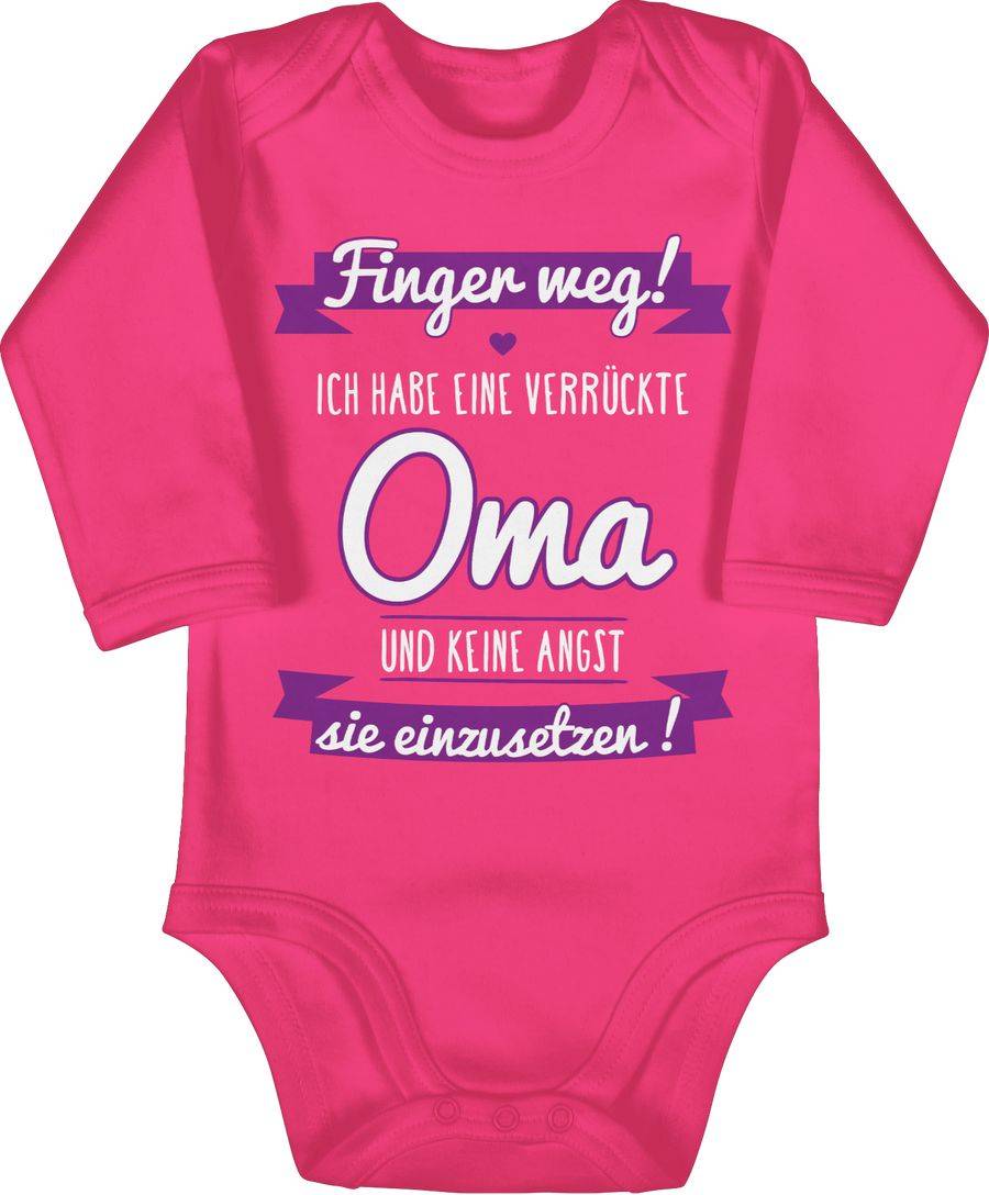 Shirtracer Ich habe eine verrückte Oma Lila Shirts & Mehr Shirtracer