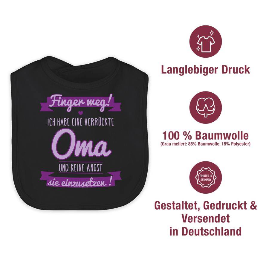 Shirtracer Ich Habe Eine Verrückte Oma-lila Shirts & Mehr Shirtracer