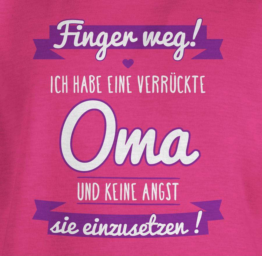 Shirtracer Ich Habe Eine Verrückte Oma Lila Shirts & Mehr Shirtracer