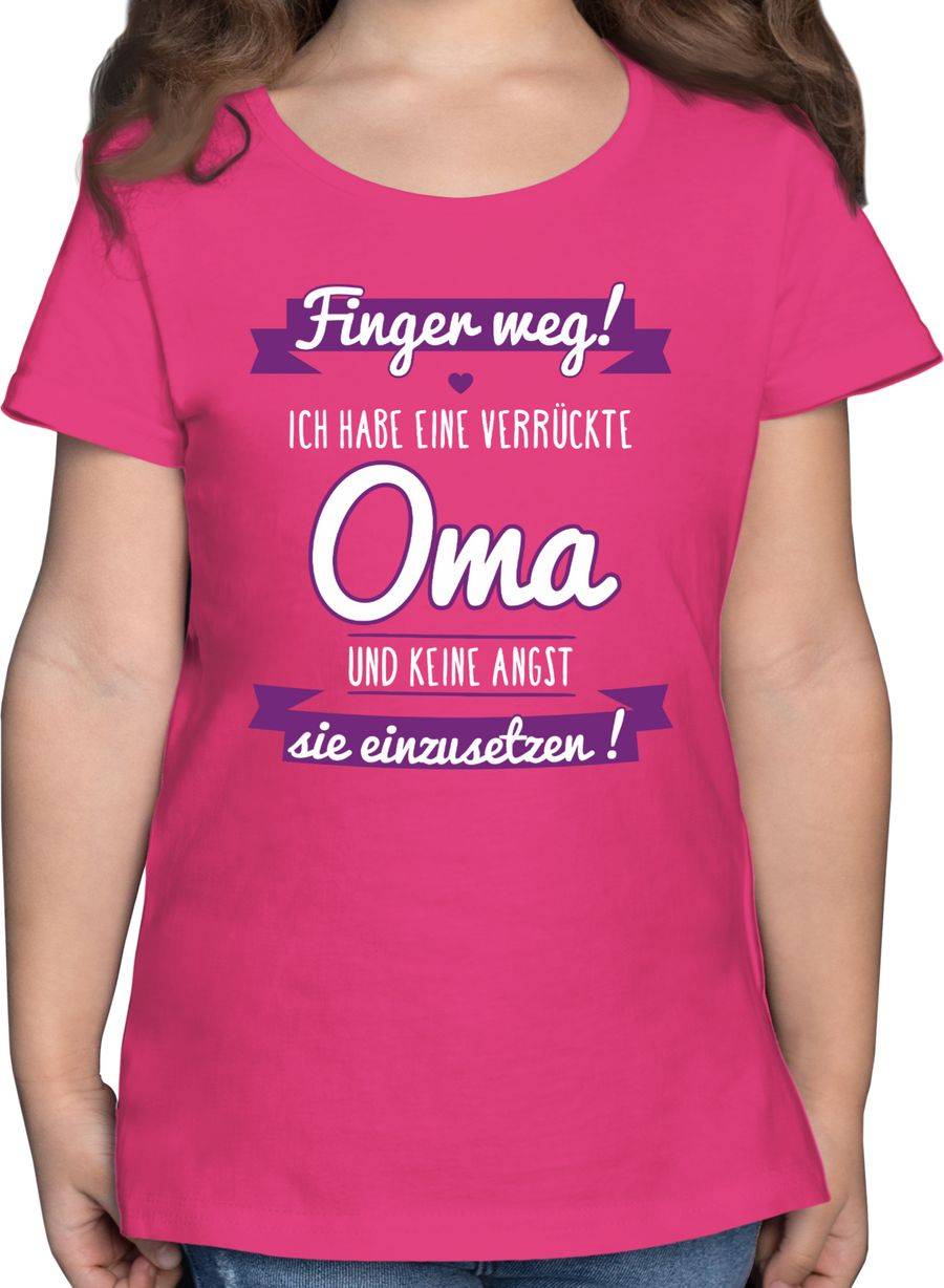 Shirtracer Ich habe eine verrückte Oma Lila Shirts & Mehr Shirtracer