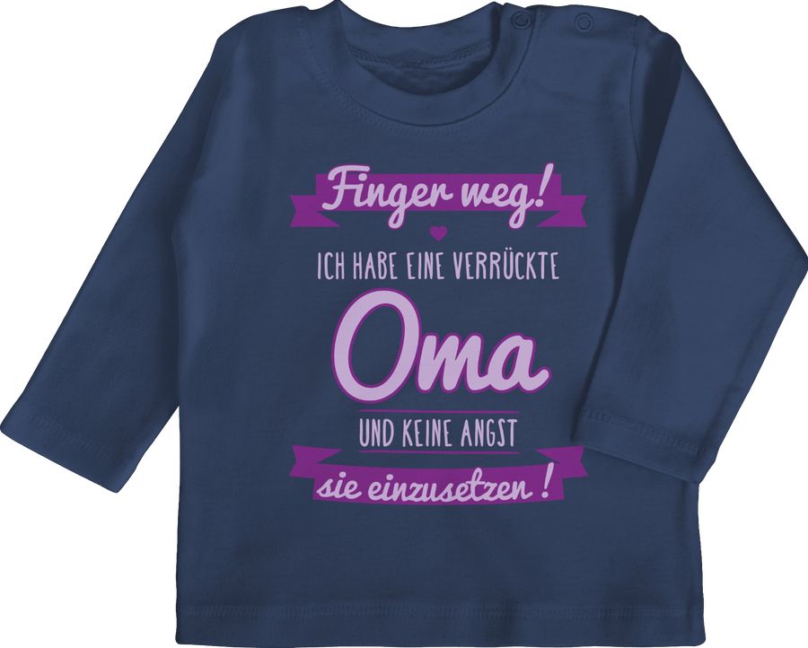 Shirtracer Ich Habe eine verrückte Oma-lila Shirts & Mehr Shirtracer