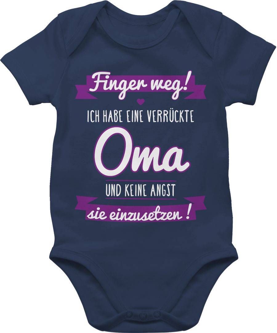 Shirtracer Ich habe eine verrückte Oma Lila Shirts & Mehr Shirtracer