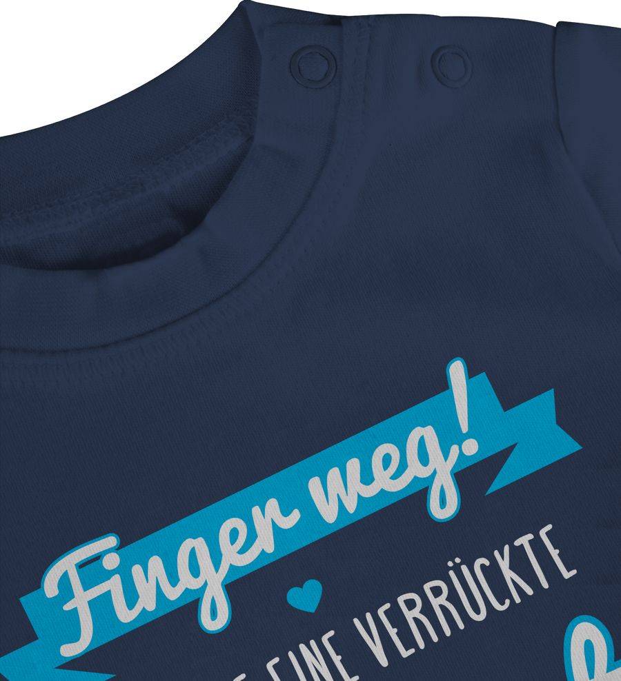 Shirtracer Ich Habe Eine Verrückte Patentante Blau: T-Shirt Turnbeutel Shirtracer
