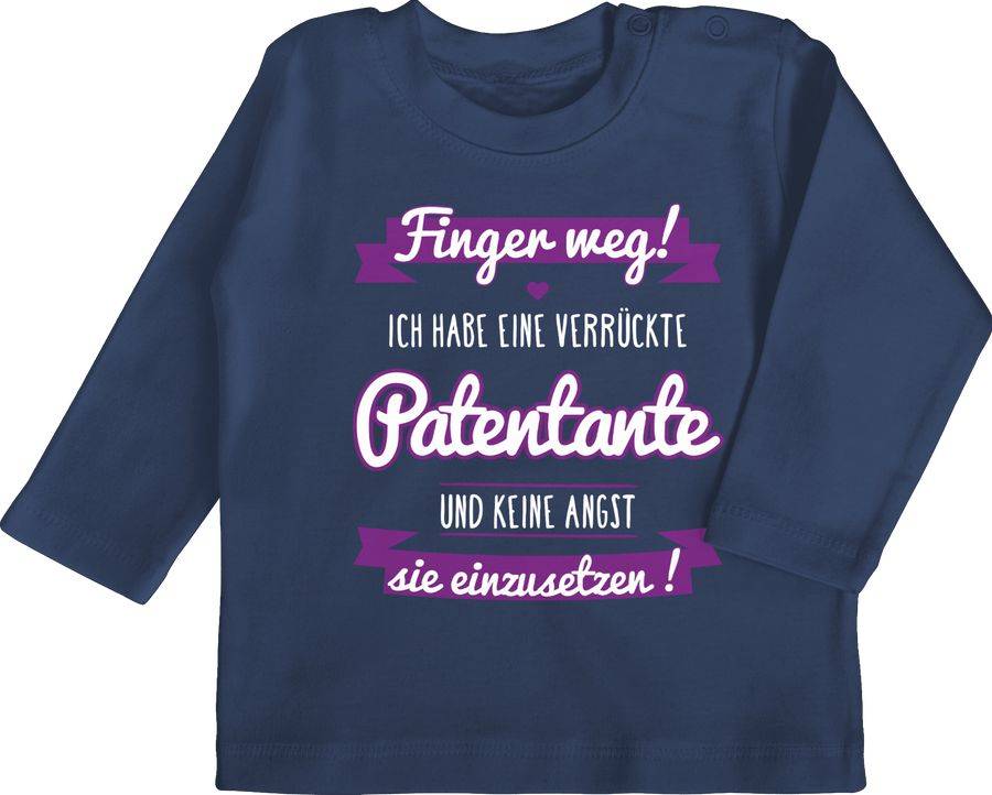 Shirtracer Ich habe eine verrückte Patentante lila Shirts & Mehr Shirtracer
