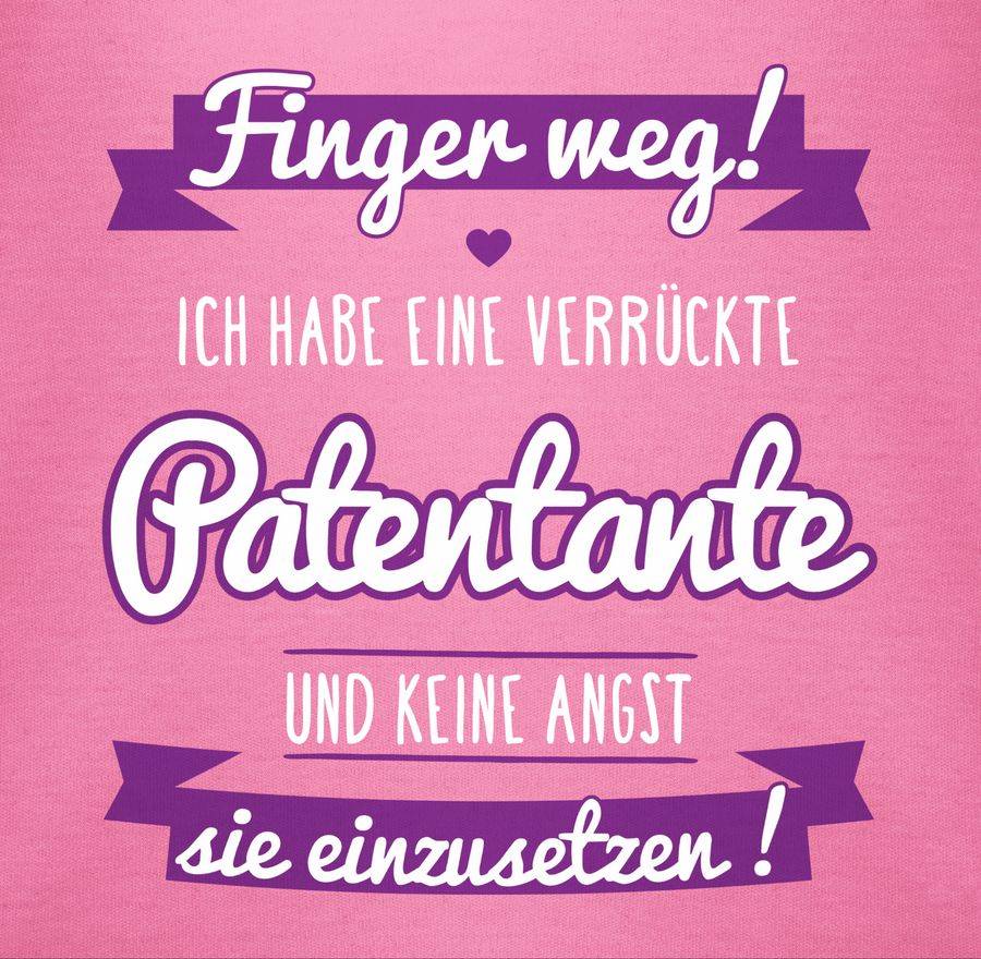 Shirtracer Ich Habe Eine Verrückte Patentante Lila Shirts & Mehr Shirtracer