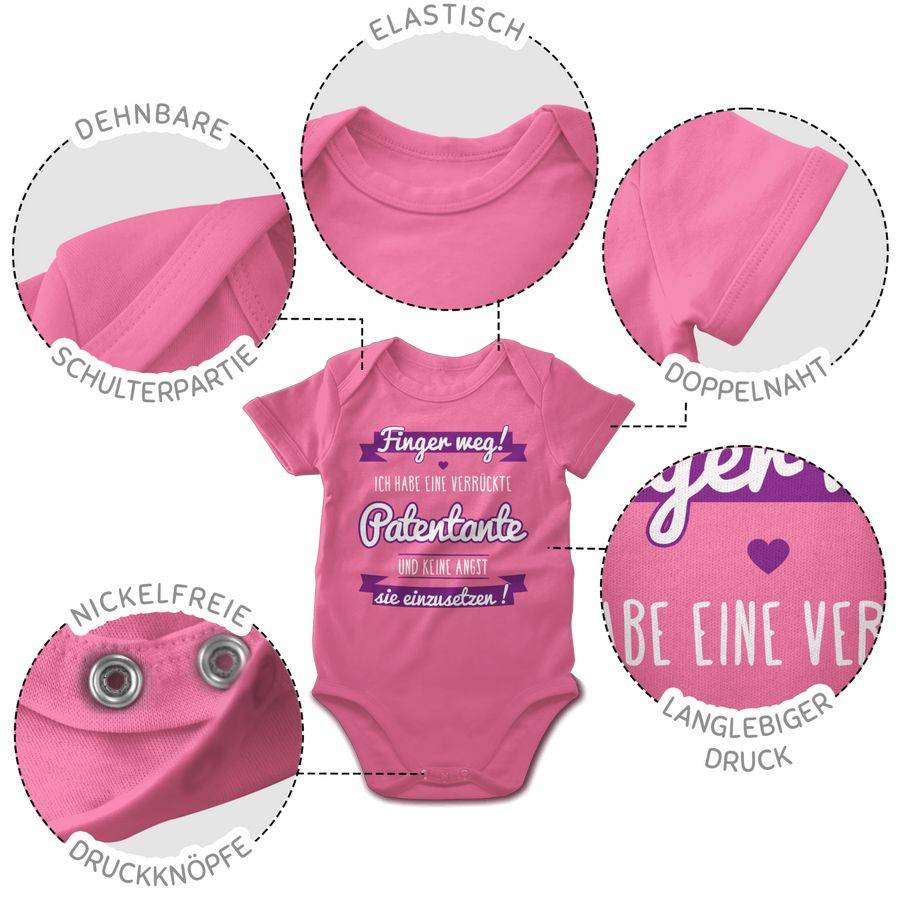 Shirtracer Ich Habe Eine Verrückte Patentante Lila Shirts & Mehr Shirtracer