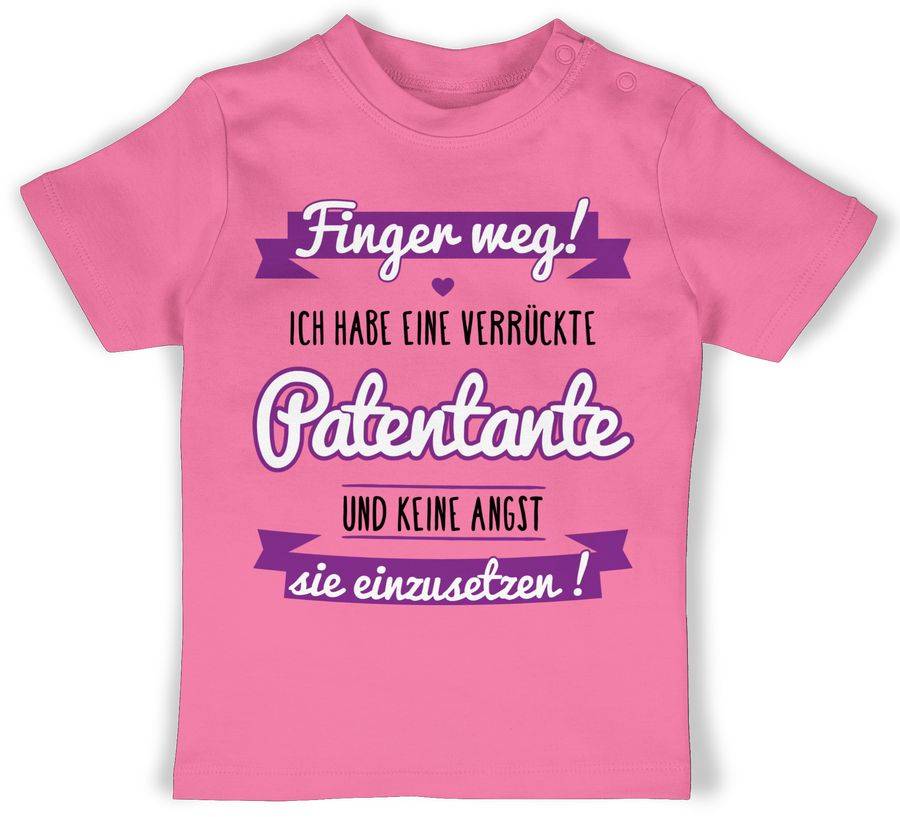 Shirtracer Ich habe eine verrückte Patentante - schwarz Shirts & Mehr Shirtracer