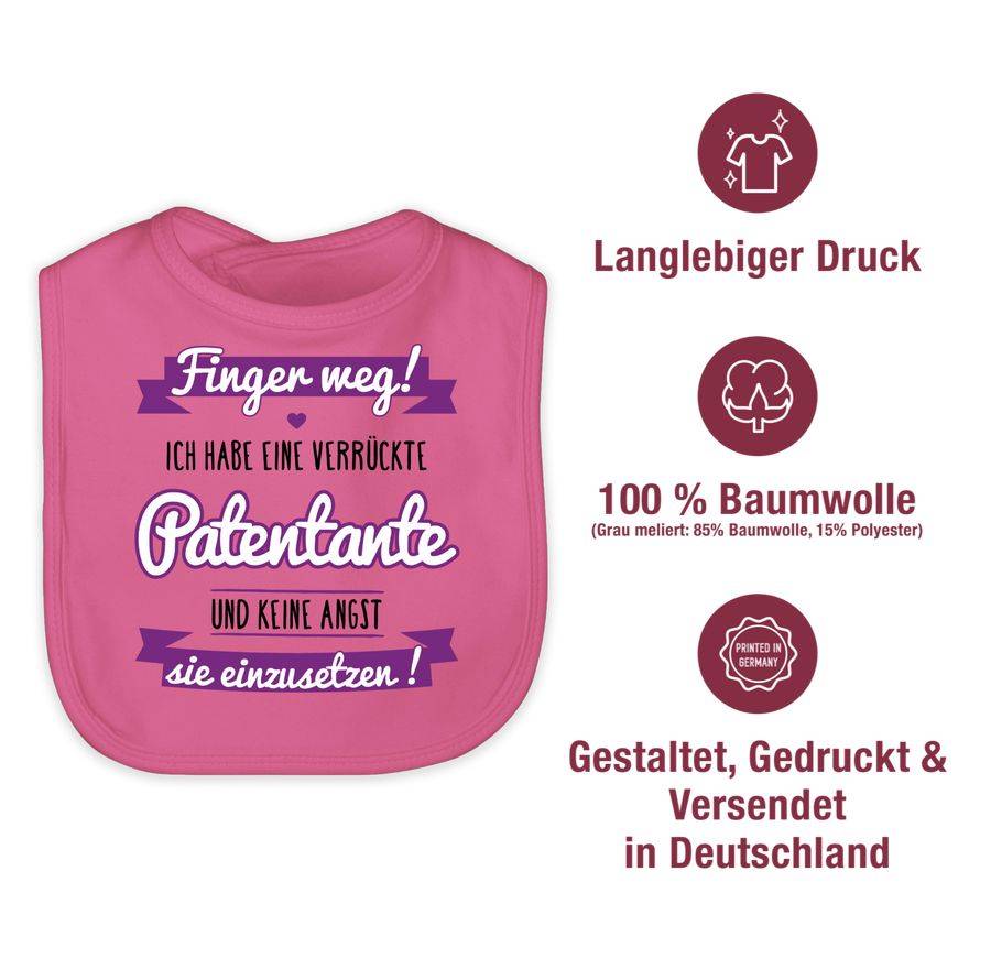 Shirtracer Ich Habe Eine Verrückte Patentante - Schwarz Shirts & Mehr Shirtracer