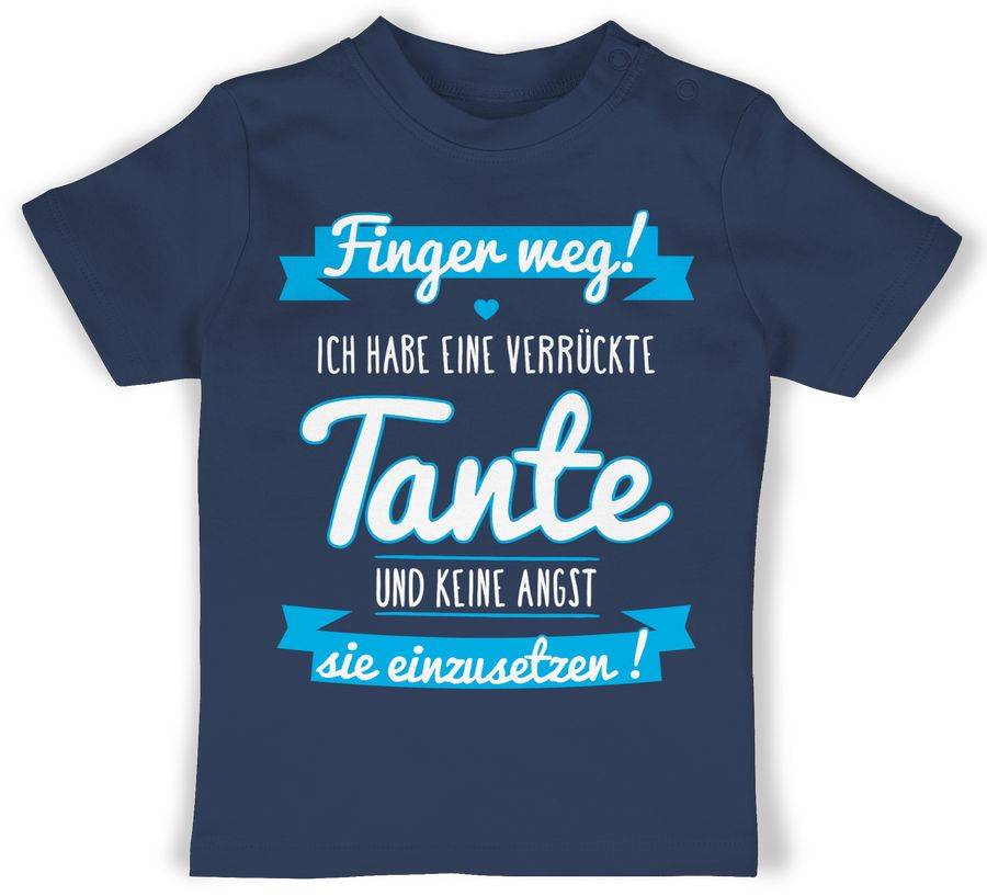 Shirtracer Ich Habe Eine Verrückte Tante Blau Shirts & Mehr Shirtracer