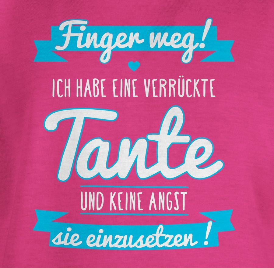 Shirtracer Ich Habe Eine Verrückte Tante Blau Shirts & Mehr Shirtracer