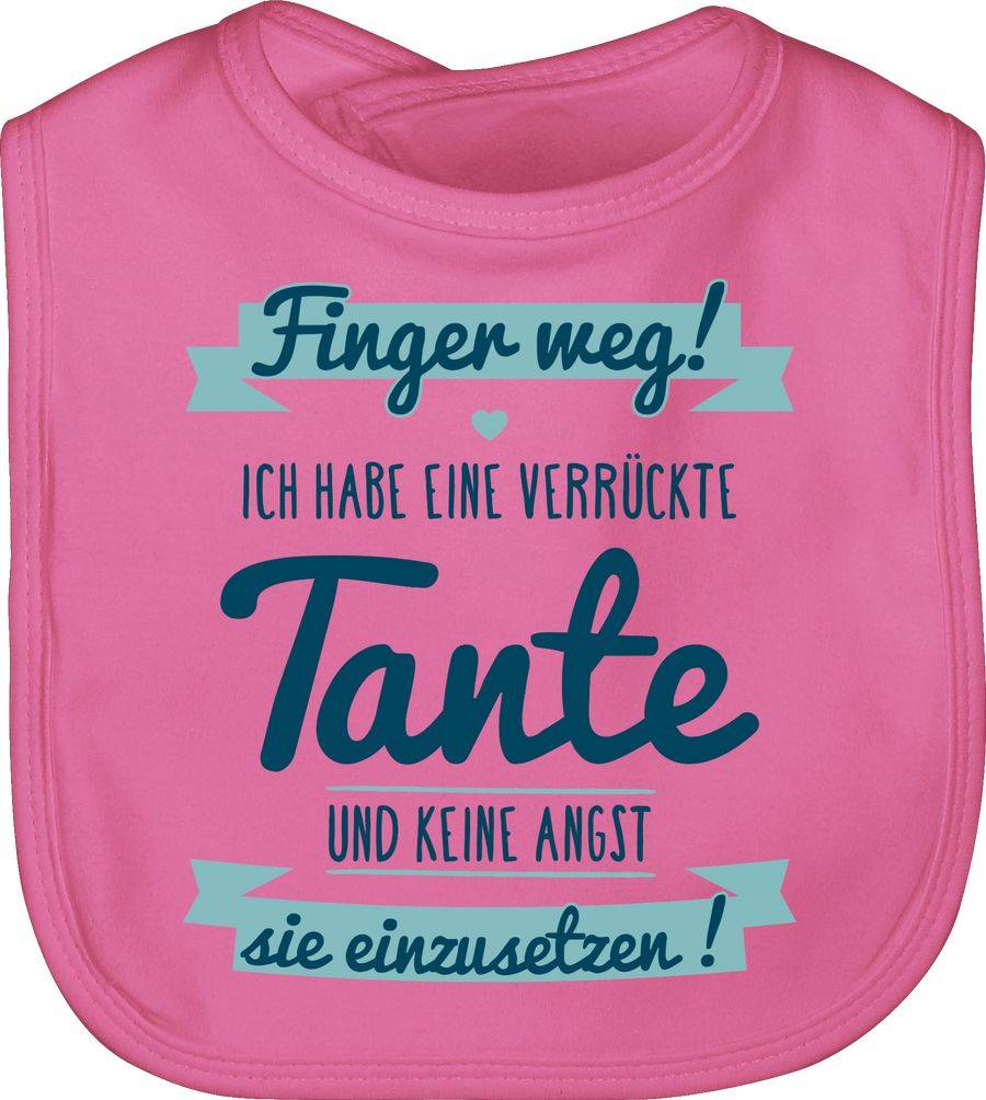 Shirtracer Ich habe eine verrückte Tante grau/Schwarz: T-Shirt Gym Bag Shirtracer